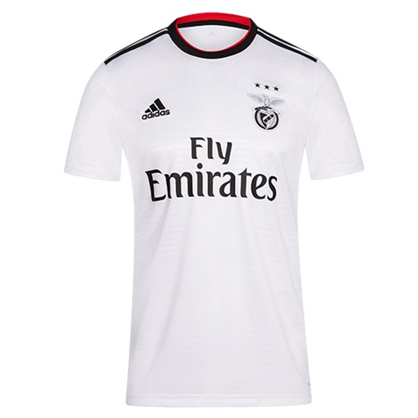 Camiseta Benfica Replica Segunda Ropa 2018/19 Blanco